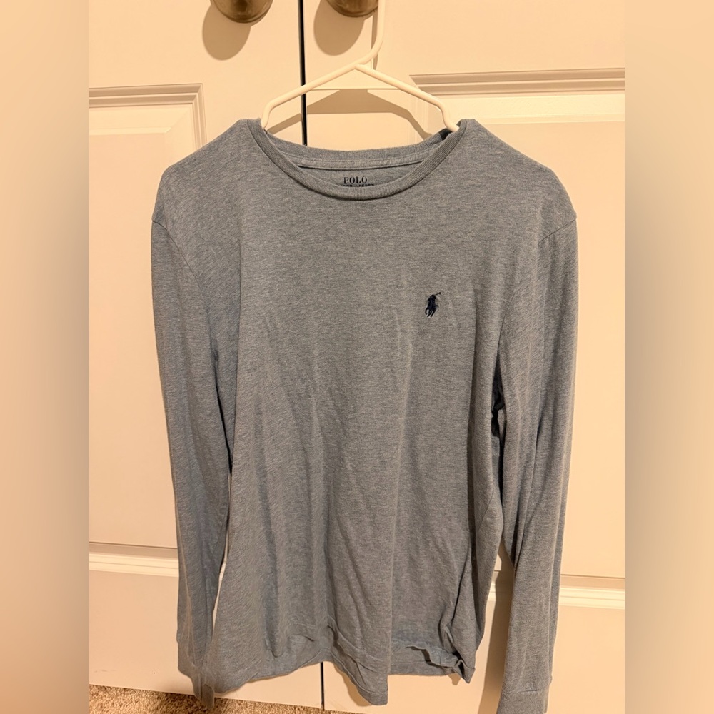 RALPH LAUREN - Blue Long Sleeve Shirt - Men’s Size Medium